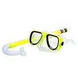 Renococo Schnorchel Set Kinder TaucherBrille Maske Atemschlauch Anti-Beschlag Schwimmbrille Schnorchelausrüstung