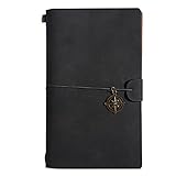 Leder Notizbuch A5 Leere Seiten Journal Notebook Vintage Travel Tagebuch Notiz Skizzenbuch, Baum des Lebens Leder Notizbuch Journal Geprägt Handgefertigte Tree of Life Tagebuch Reisetageb