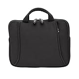 Amazon Basics Netbook- und iPad- Tasche für Größe 17,8 - 25,4 cm (7 - 10 Zoll) mit Tragegriff schw