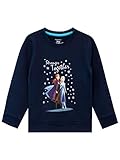 Disney Mädchen Frozen Sweatshirt Blau 104