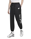 Nike Air Woven Women Sweatpants Jogginghosen (M, Black/White)