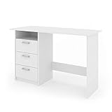 Vicco Schreibtisch Meiko Arbeitstisch Bürotisch Regal PC Tisch Schubladen Ablag