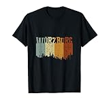 Würzburg Vintage Retro Würzburger Unterfranken Stadt T-S