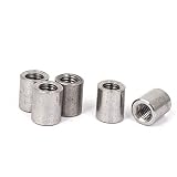 X-DREE 5 stücke M8x15x12mm Rundstabbolzen Gewindeeinsatz Rose Joint Adapter Stecker muttern(5 unids M8x15x12mm Varilla Redonda Espárrago Rosca Inserto Rosca Conjunta Adaptador Nueces C