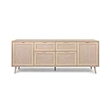 HTI-Living Sideboard Bali mit 4 Türen Schrank Fernsehschrank