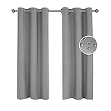 JIcloun Vorhang Wasserdicht Outdoor Gardine 1 Panel Tülle Wärmeisoliert Blackout Vorhänge Pro Badezimmer Indoor Veranda Pergola (Size : 1 Pc/L213 x H 243 cm)