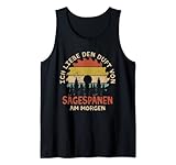 Holzfäller Schreiner Kettensäge Motorsäge Tischler Tank Top