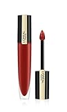 L'Oréal Paris Flüssiger Lippenstift mit Matt Finish, Ultra-leichter und hochpigmentierter Ink-Lippenstift, Rouge Signature, Nr. 115 I Am Worth It, 1 x 7
