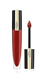 L'Oréal Paris Flüssiger Lippenstift mit Matt Finish, Ultra-leichter und hochpigmentierter Ink-Lippenstift, Rouge Signature, Nr. 115 I Am Worth It, 1 x 7