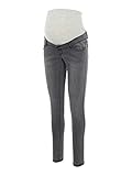 MAMALICIOUS Damen Mllola Slim Grey Jeans A. Noos Hose, Grey Denim, 31W 32L EU