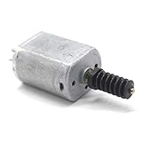 Auart Zyilei- Motor Gleichstrom DIY 0.6 Modulwurm (abnehmbar) Getriebemotor, Doppelwelle Wurm FK130SH Micro DC Modellmotor, Verschleißfest (Speed(RPM) : with Gear)