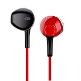 Earbuds for Kindle Fire（Rot） Kopfhörer für Google Pixel 4A, Fire HD 8 HD 10, Voyage Oasis-Ohrhörer, In-Ear-Headset Intelligente Android-Handys Kabelgebundene Ohrhörer Bereiten Sie Sich auf TikTok