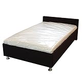 PAARA Polsterbett Beach II 3070K mit Bettkasten, Lattenrost mit Gasdruckfedern, Matratze, alle Größen - Jedes Bett EIN Unikat - Made in Germany (200 x 200 cm)