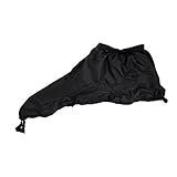 FLAMEER Wasserdicht Kajak Spritzdecke Cover Spritzschutz Schwarz, S - XL - L