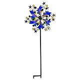 Wind Spinner, Dual Direction Wind Sculpture Spinners Decor für Yardwind Garden O