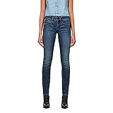 G-STAR RAW Damen Lynn Mid Rise Skinny Fit Jeans, Blau (Dark Aged), 26W x 32L