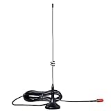 Mobilantenne 2m 70cm EasyTalk UT-108UV Duoband VHF UHF Mini Funkantenne Lang für Walkie Talkie Funkgerät (Radio) BaoFeng PUXING Wouxun Kenwood TYT