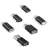 FDG USB C auf Micro USB Adapter 6-Pack für Nexus 5/6 und andere Unterstützung von otg-Funk