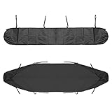 Sonnensegel, wasserabweisendes Sonnensegel, wasserdicht, UV-Schutz, rechteckig, Oxford-Vordach, atmungsaktiv, winddicht, Schutzhülle für Garten, Terrasse, Party (2 x 2 m)