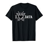 I love and I heart data science awesome AI-gift T-S