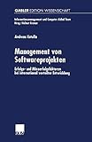 Management von Softwareprojekten. Erfolgs- und Misserfolgsfaktoren bei international verteilter Entwicklung (Informationsmanagement und Computer Aided Team)