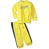 PUMA Unisex Baby Bvb Ftblcore Baby Jogger, Cyber Yellow-Puma Black, 92