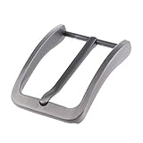 sharprepublic Alloy Single Prong Rechteckige Gürtelschnalle Metall Dornschließe Ersatz Herren - 03, 38-39