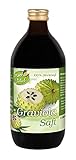 Kopp Vital Graviola-Saft | Direktsaft aus Handsammlung | 500 ml | Naturtrüber Direktsaft | Naturprodukt | frei von künstlichen Konservierungsstoffen | ohne Zuckerzusatz | keine Farb