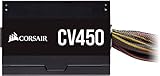 Corsair CV450, CV Series, 80 PLUS Bronze-Zertifiziert, 450 Watt Nicht-Modular Netzteil - Schw