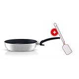 Fissler Promotion-Set adamant premium / Edelstahl-Pfanne (Ø 28 cm) versiegelte Bratpfanne, antihaft-beschichtet, kratzfest, - Induktion + GRATIS Back