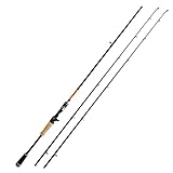 XIANGE100-SHOP Angelrute Combo Ultraleichte tragbare Angelrute Fischereipol Geeignet für Anfänger Crucian Carp Fishing Getaf Geschenk für Vater Outdoor Angelruten (Color : B, Size : 2.4M)