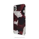 Artwizz Camouflage Clip Handyhülle Designed für [iPhone XS MAX] - Schutzhülle im Tarnmuster-Look mit Soft-Touch-Beschichtung & Grip - R