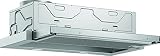 Bosch DFL064A52 Serie 4 Flachschirmhaube, 60 cm breit, Um- & Abluft, Made in Germany, EcoSilence Drive leiser und effizienter Motor, LED-Beleuchtung gleichmäßige Ausleuchtung, Kurzhub
