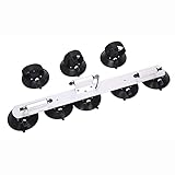 FahrradträGer Auto Heckklappe Saugnapf-Fahrradträger für Autodach, Tragbarer Fahrradträger Aus Legiertem Stahl mit Schnellverschluss für Sportfahrräder/Mountainbikes, Limousinen Schrägheck und SUV