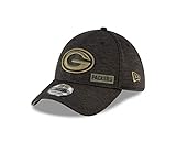 New Era Green Bay Packers - 39thirty Cap - Salute to Service 2020 - Black - M - L