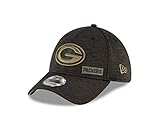 New Era Green Bay Packers - 39thirty Cap - Salute to Service 2020 - Black - S-M (6 3/8-7 1/4)