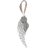 Weihnachten Anhänger aus Eisen - Engel Ornamente - Personalisierte Gedenk - Ornamente Christbaumschmuck, Weihnachtsdeko Verzierung für Weihnachten Party Dek