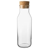 IKEA 365+ - Karaffe mit Stopper, Klarglas / Kork