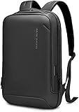 MS MARK RYDEN Ultra Dünn Laptop Rucksack, 15,6 Zoll Anti Diebstahl Business Rucksack für Herren und Damen, fit für Arbeit, Tagesrucksack, Reisen, R