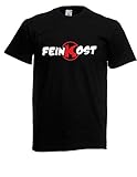 T-Shirt - Feinkost (Schwarz, L)