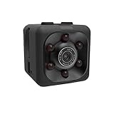 XFSE Mini Drahtloser Versteckter Spion Kamera, Full HD 1280 X 960P Beweglicher Kleine HD-Cam Nanny Mit Nachtsicht, Videoaufzeichnung Und Bewegungserkennung For Haus, Auto, Büro Und Auß