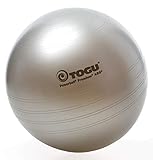 Togu Gymnastikball Powerball Premium ABS (Berstsicher), silber, 65