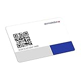 dormakaba evolo smart RFID-Benutzerkarte/Benutzerausweis/RFID Medium Typ KF02-BE-LEA-4K-QRC