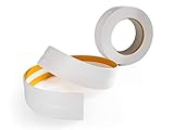 Quest Weichsockelleiste selbstklebend, Weiß, Knickwinkel Eckleiste Winkelprofil PVC Kunststoff Gummi, 18x18, 5 M