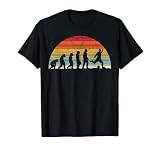 Fußball Evolution - Evolution Of Man Fußballspieler T-S