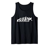 Evolution of a Cyclist, Funny Cross Mountain Biking MTB Tank Top