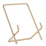 Baoblaze 1Pcs Simply Iron Photo Standhalter Halter Zeitungsständer für Das Home Office - G