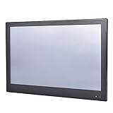 HUNSN 13.3 Inch LED Industrial Panel PC, 4 Wire Resistive Touch Screen, Intel Celeron J1800, Windows 7/10 / Linux Ubuntu, PW10, VGA/3USB2.0/USB3.0/LAN/3COM/FANLESS, (8G RAM/128G SSD)