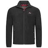 Höhenhorn Badus Herren Fleece Jacke Schwarz Gr. S