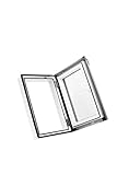 AFG Schweiz Skylight Kunststoff Dachfenster Premium Loft Warmdach 45 x 73 mit Eindeckrahmen Schwingfenster D